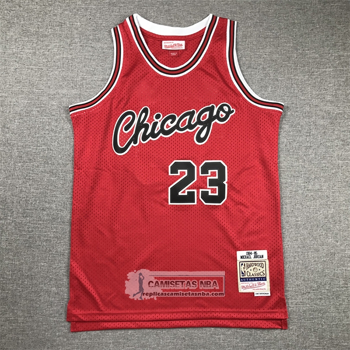 Camiseta Nino Chicago Bulls Michael Jordan NO 23 Mitchell & Ness 1984-85 Rojo